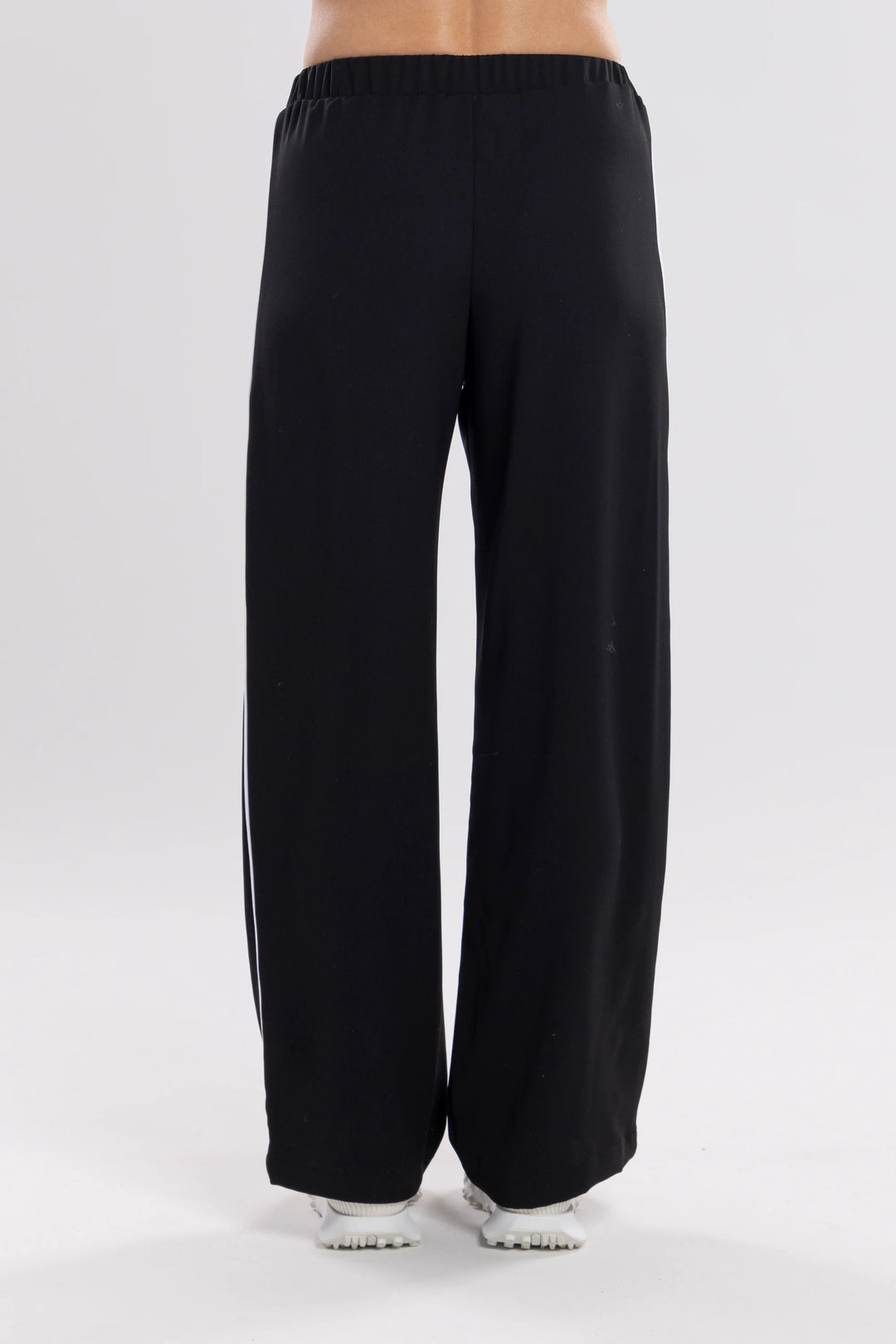 Gin Piped Pant | Black/White
