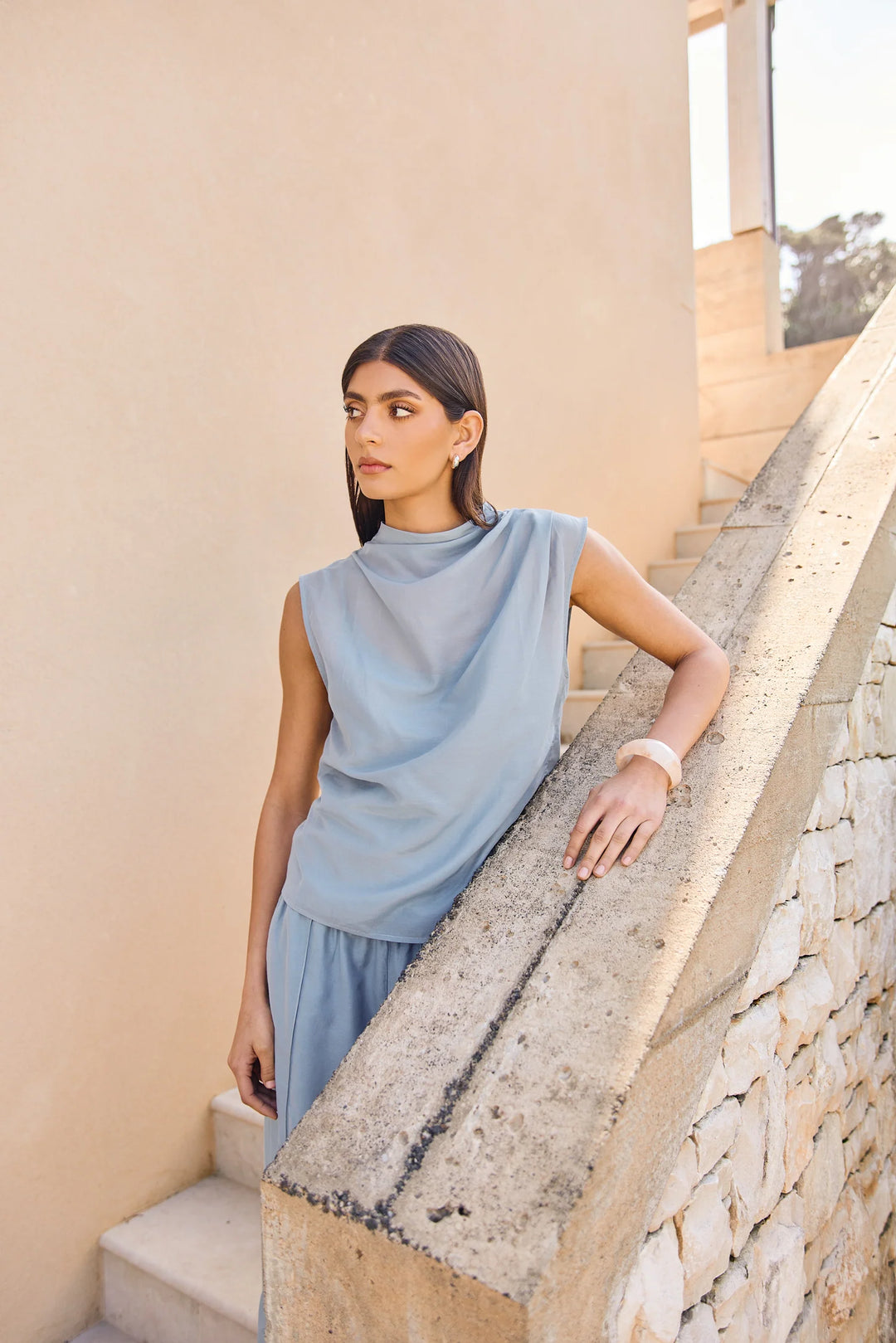 Ombra Top | Sky