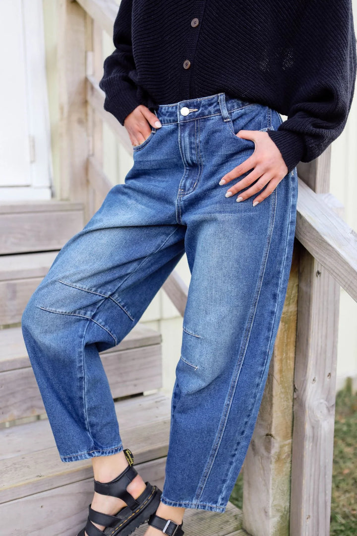 Barrel Jean | Blue