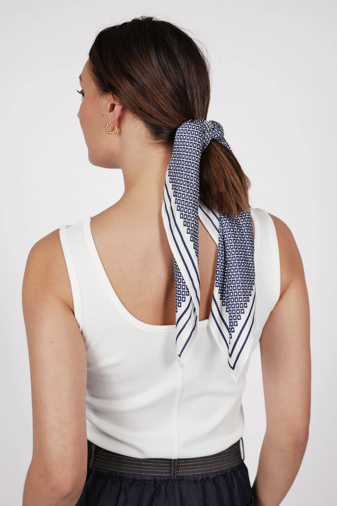 Prism Print Scarf | Ink