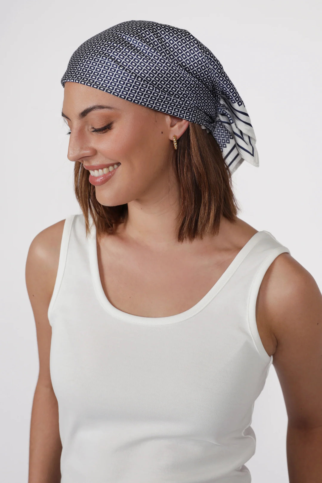 Prism Print Scarf | Ink