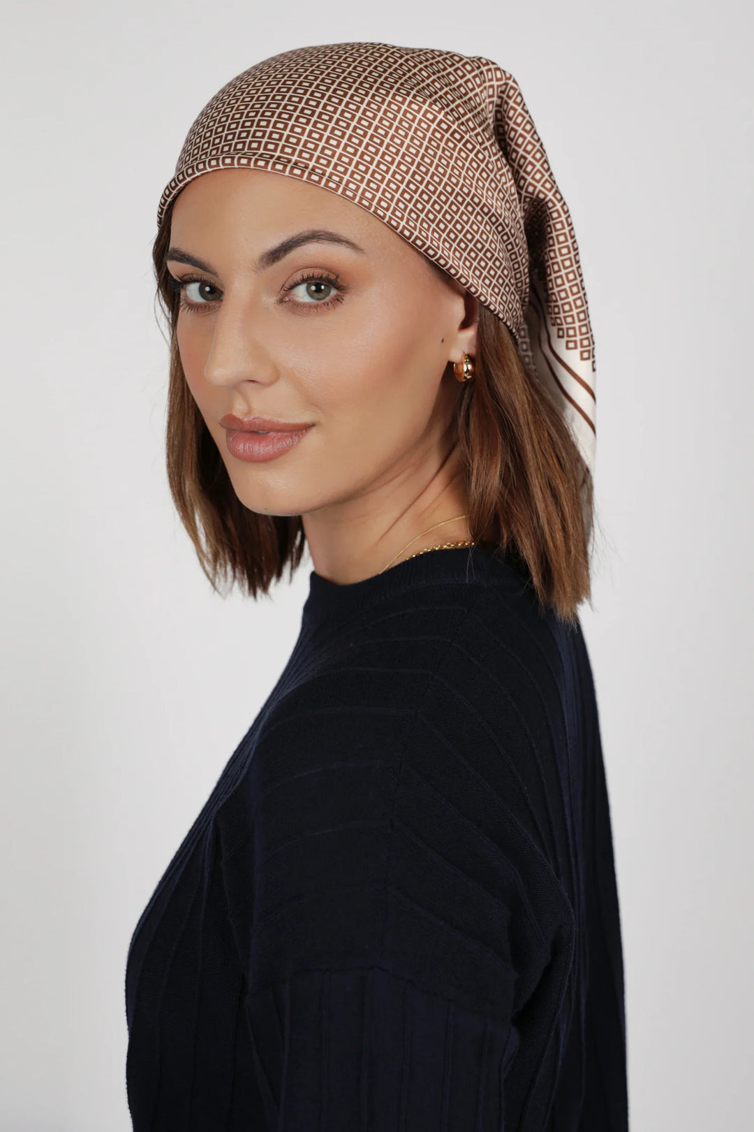 Prism Print Scarf | Spice