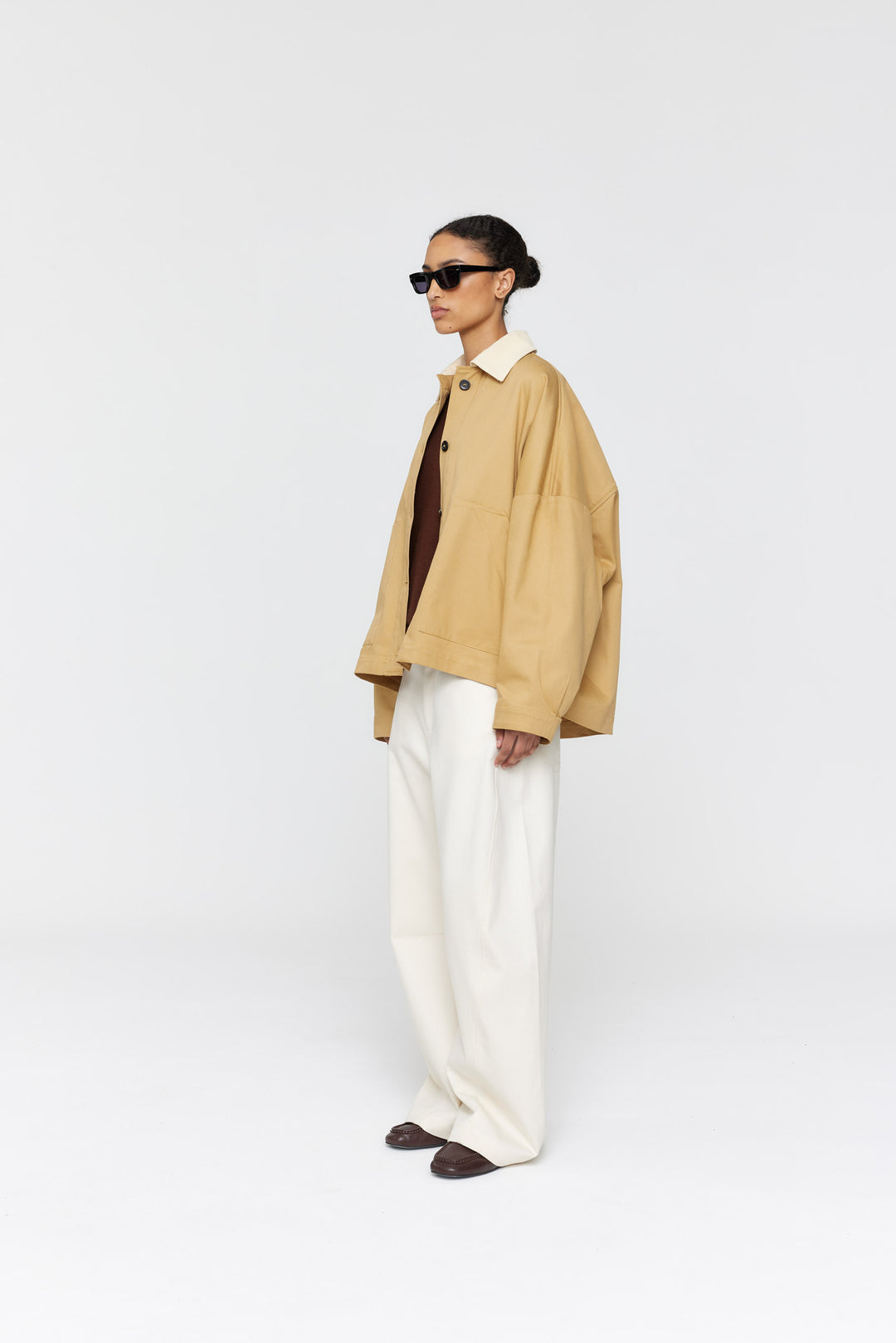 Franco Jacket | Tan/Ivory Cord