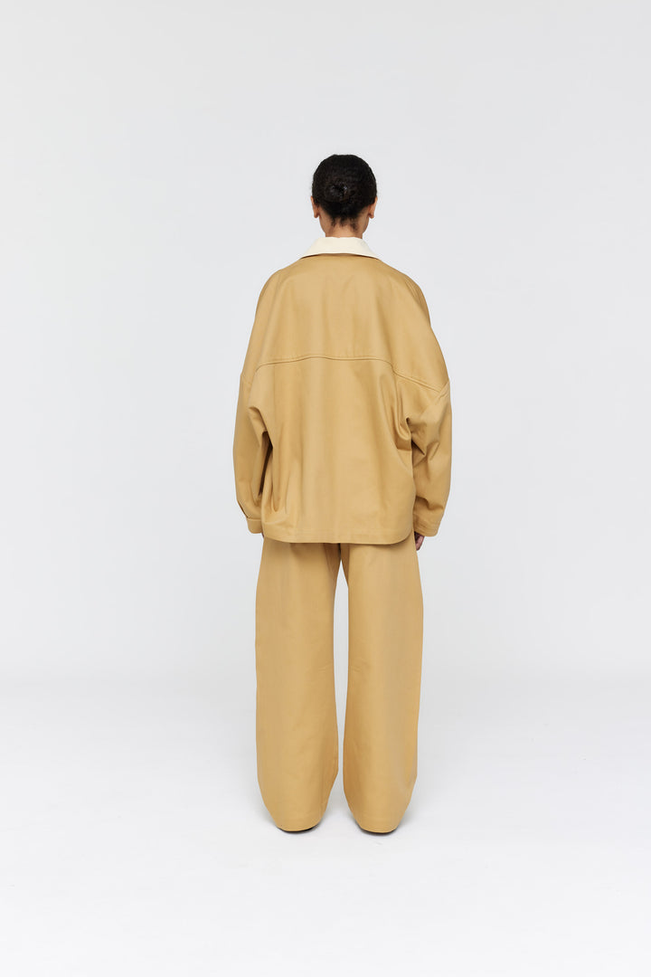 Franco Jacket | Tan/Ivory Cord