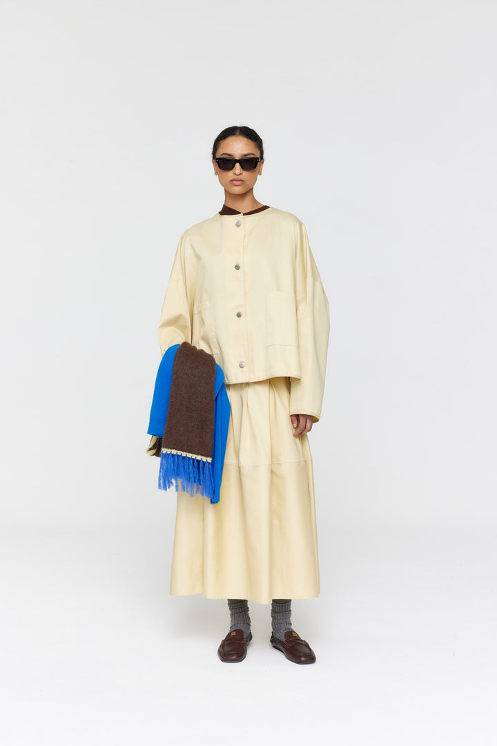 Foden Jacket | Butter/Cream Stitch