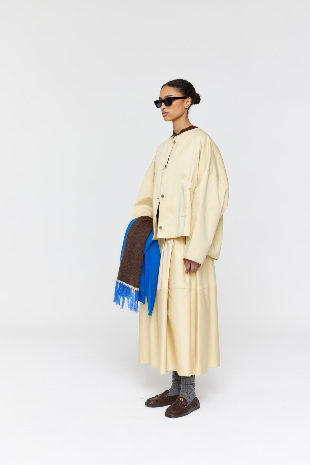 Foden Jacket | Butter/Cream Stitch