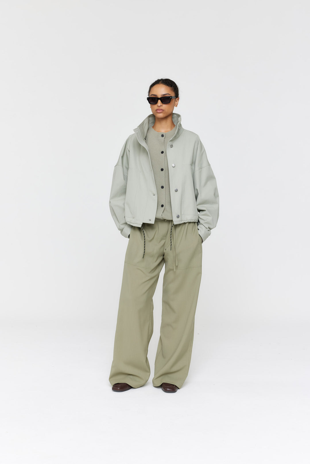 Damir Jacket | Sage/Drab Olive
