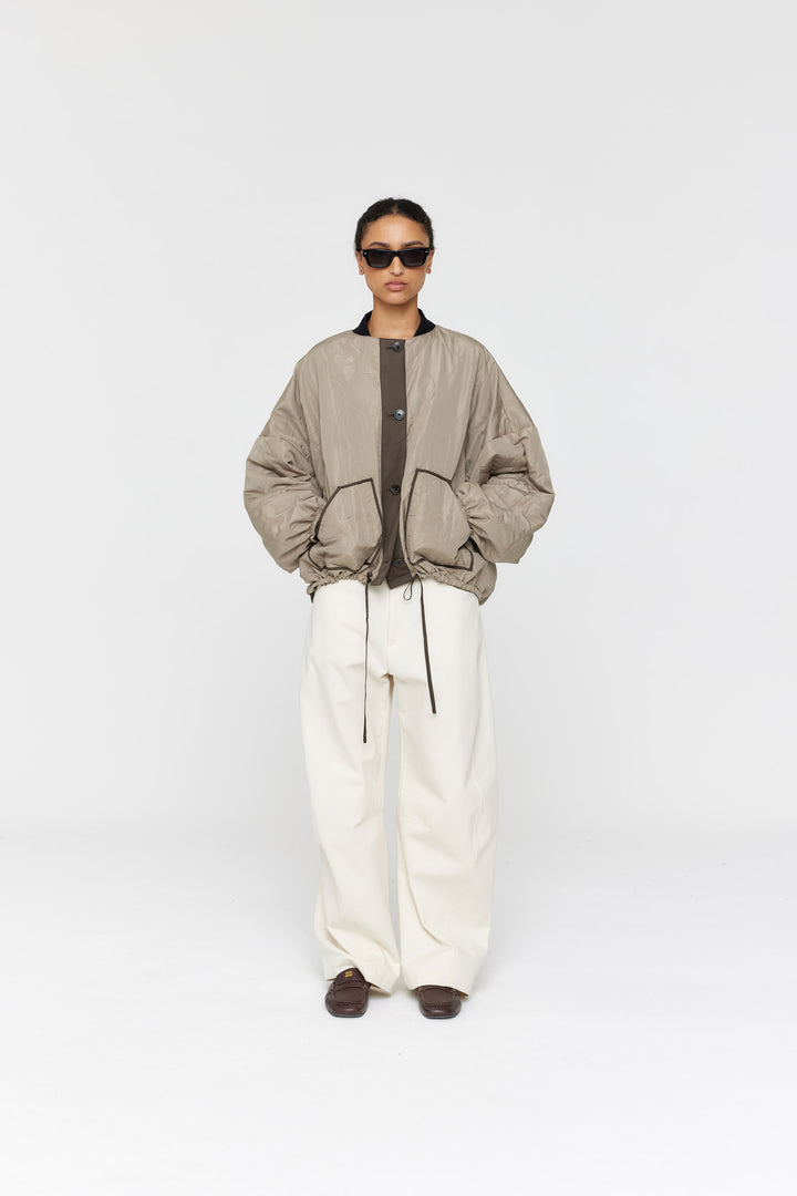 Forster Jacket | Dark Khaki/Army Green