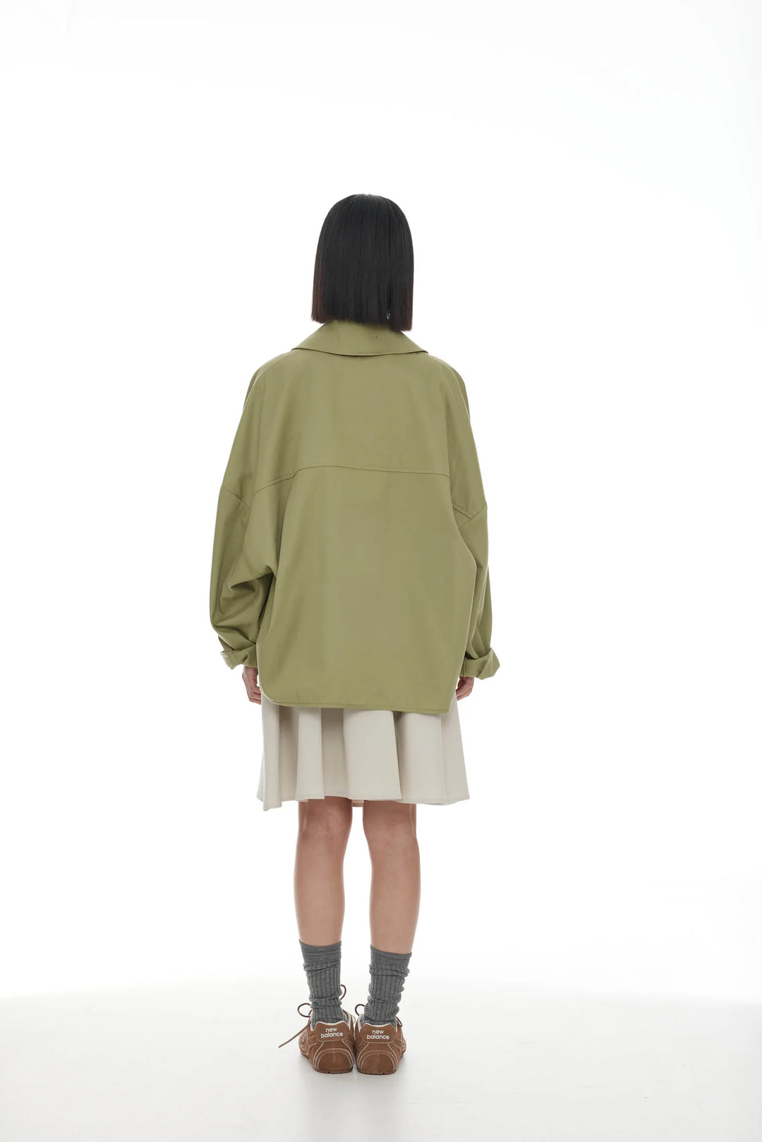 Machac Skirt | Stone with Drawcord