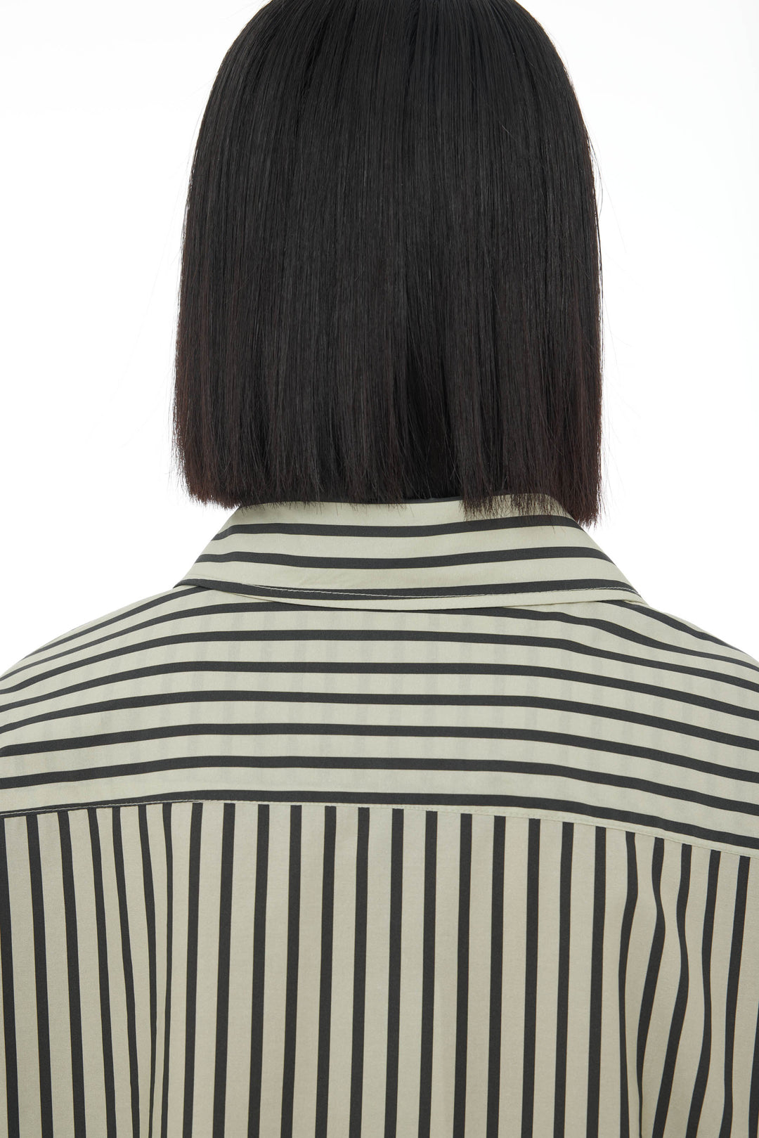 Anchor Shirt | Sage/Dark Khaki Stripe