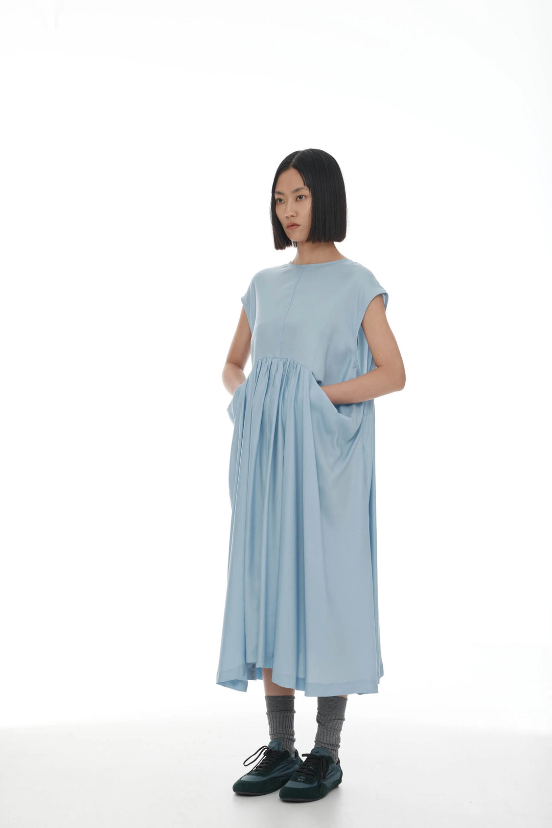 Joao Dress | Pale Blue