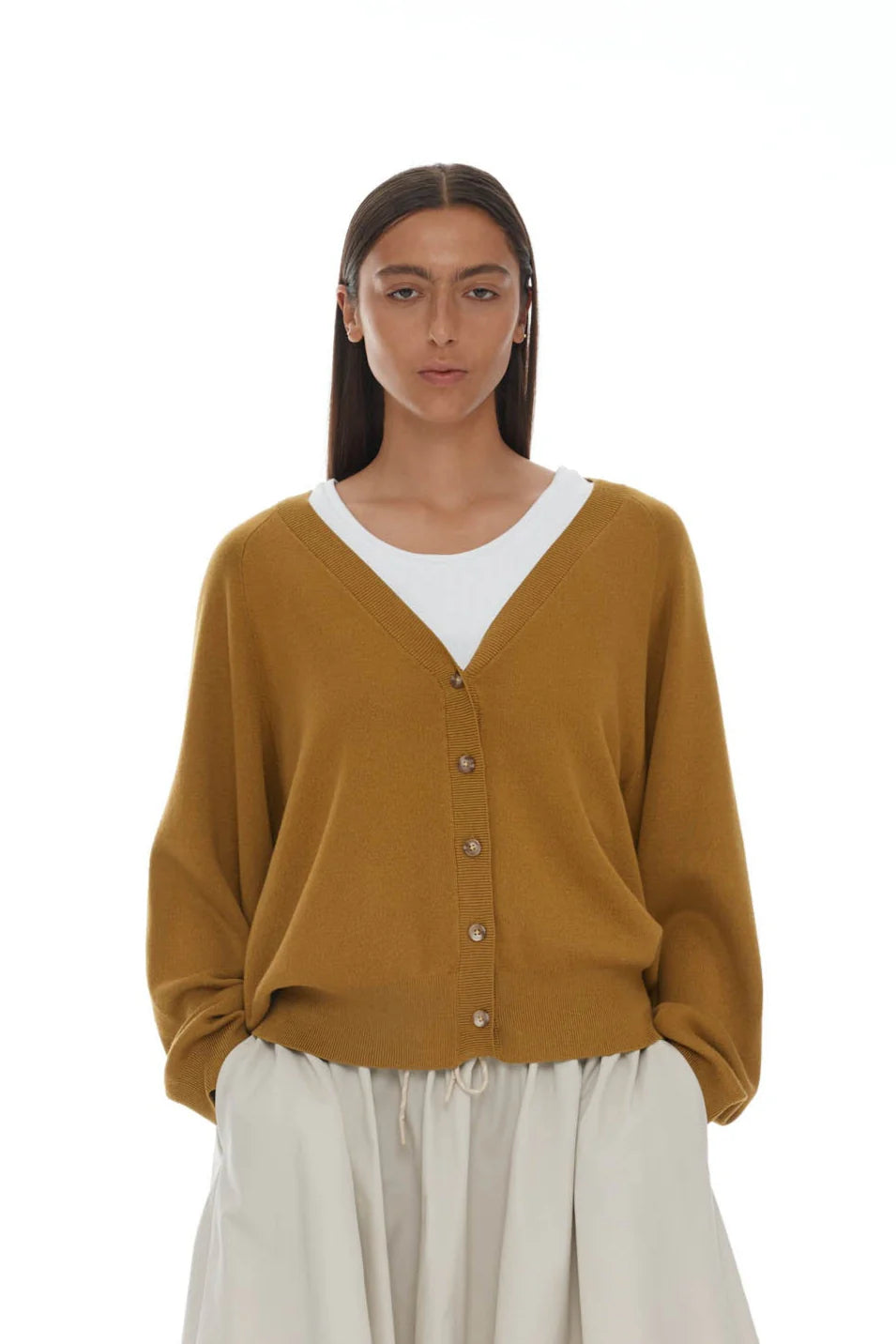 Fonseca Cardigan | Chartreuse