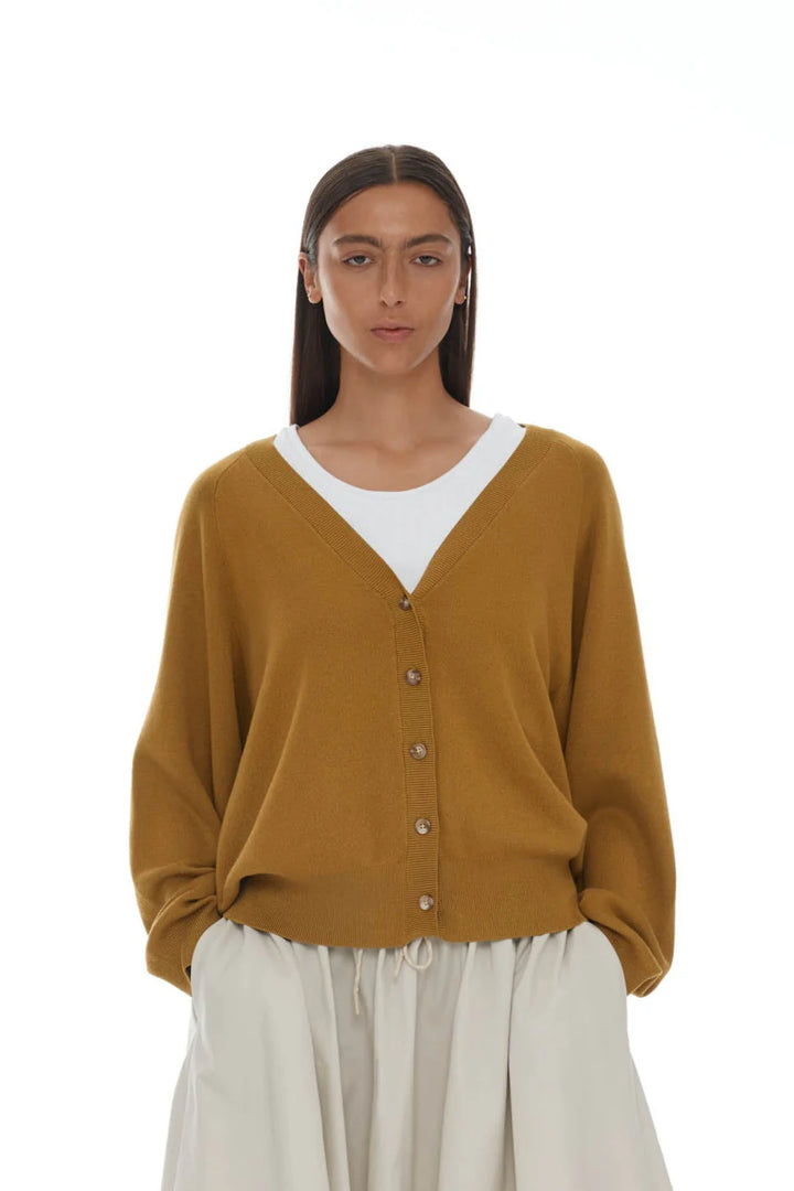 Fonseca Cardigan | Chartreuse