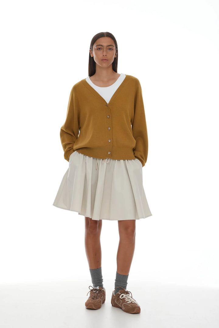 Fonseca Cardigan | Chartreuse