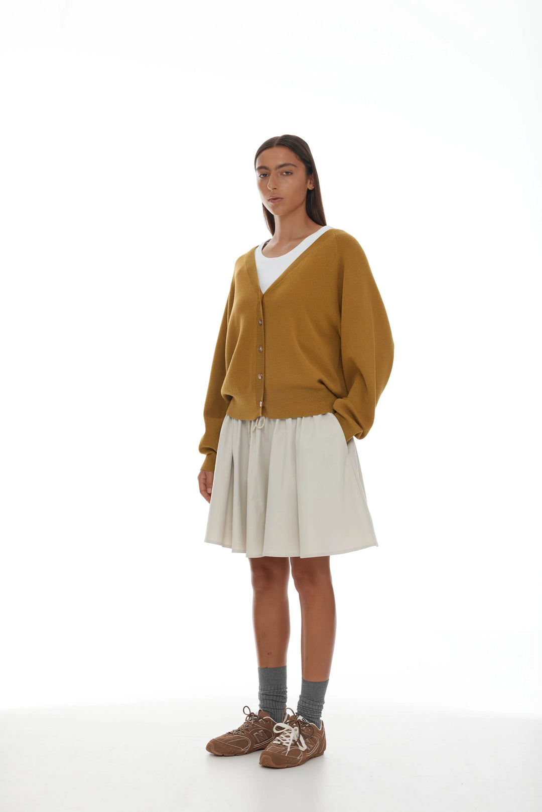 Fonseca Cardigan | Chartreuse