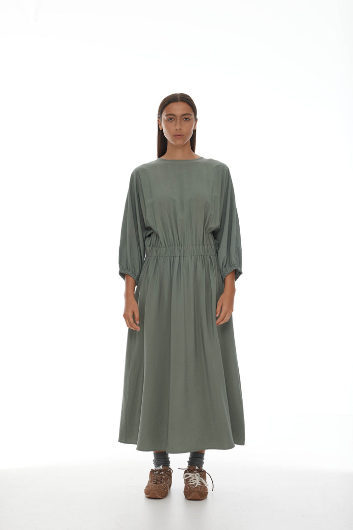 Olivier Dress | Dark Sage