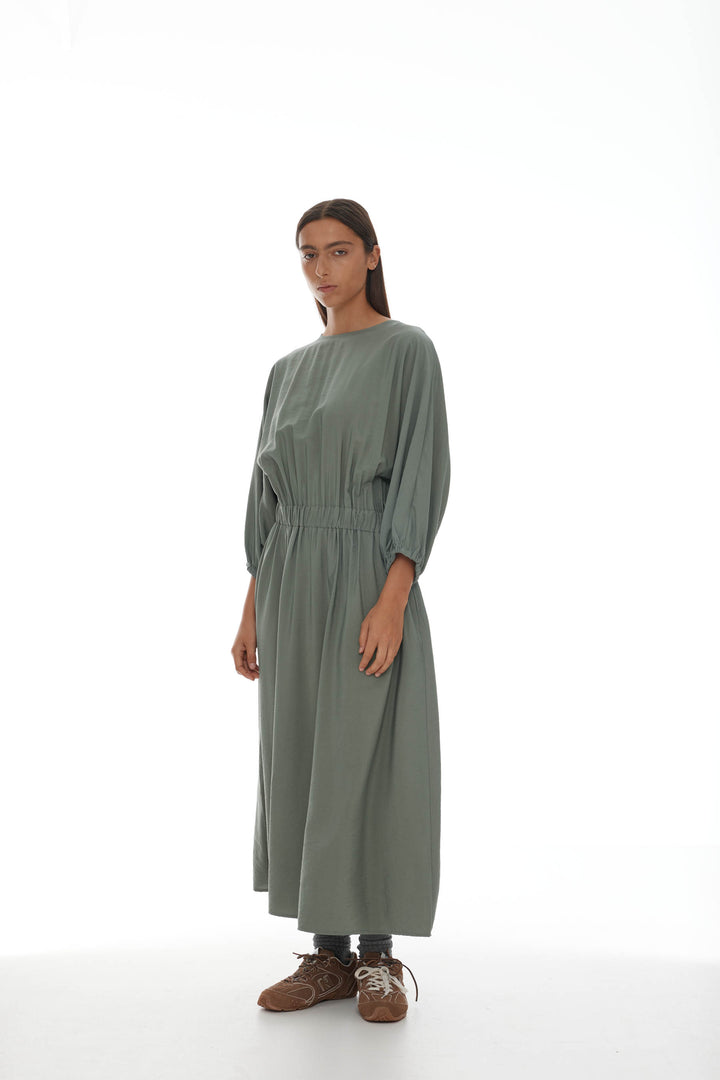 Olivier Dress | Dark Sage