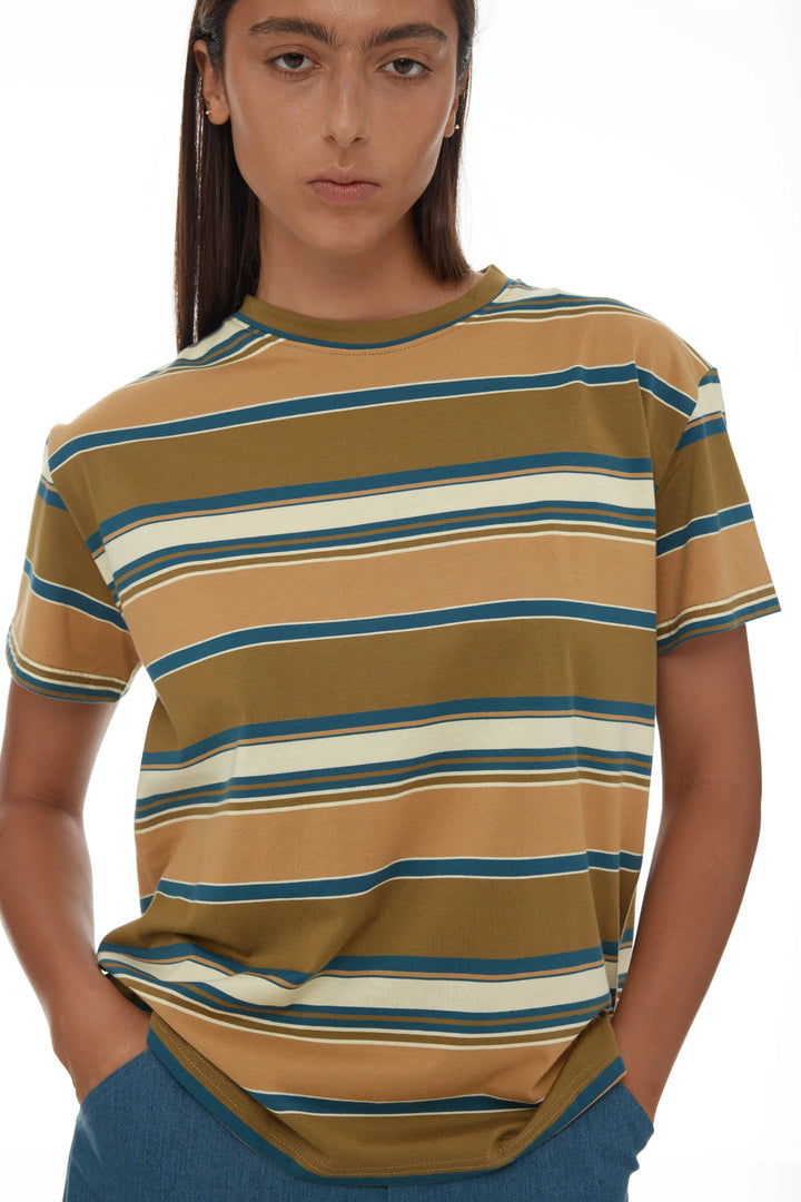 Aiden Tee Stripe | Stripe