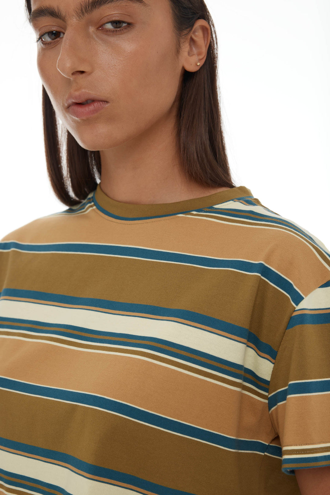 Aiden Tee Stripe | Stripe