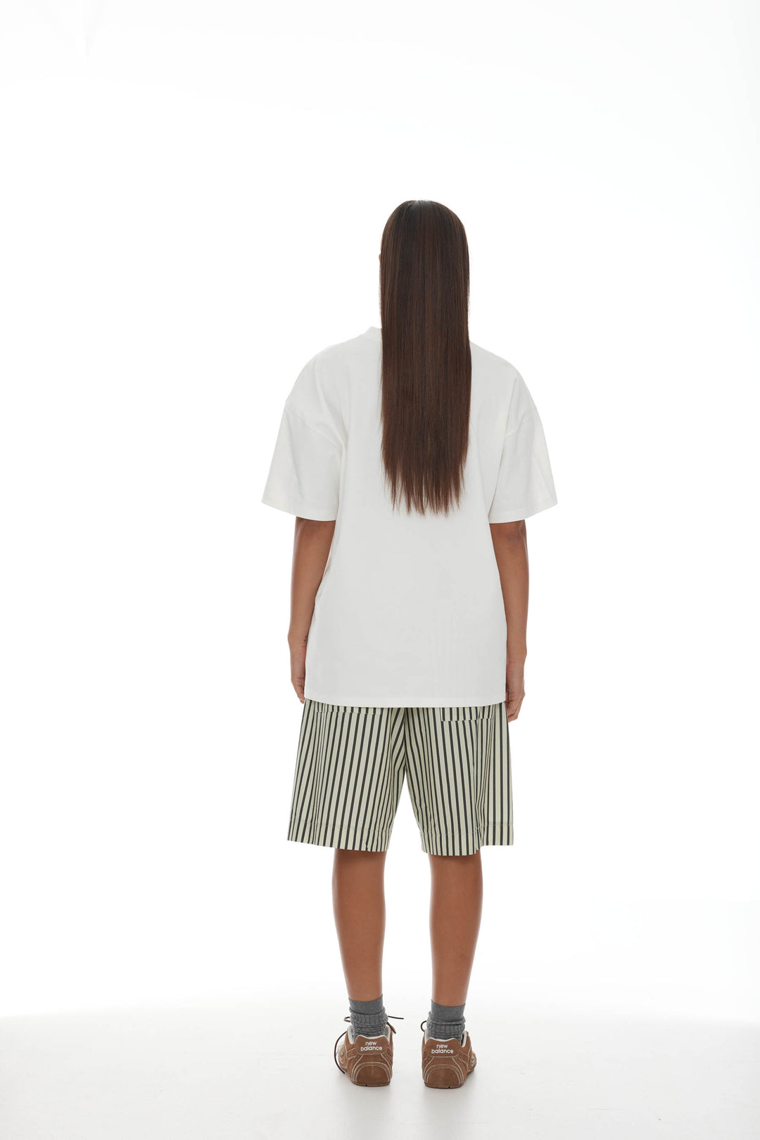 Linley Short | Sage/Khaki Stripe