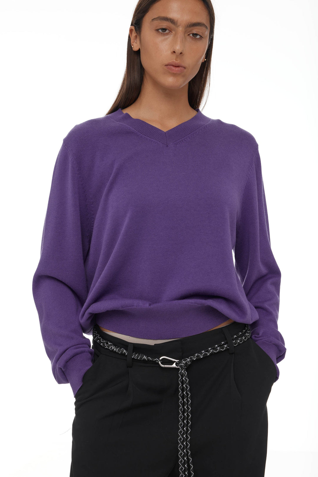 Amina Jumper | Purple