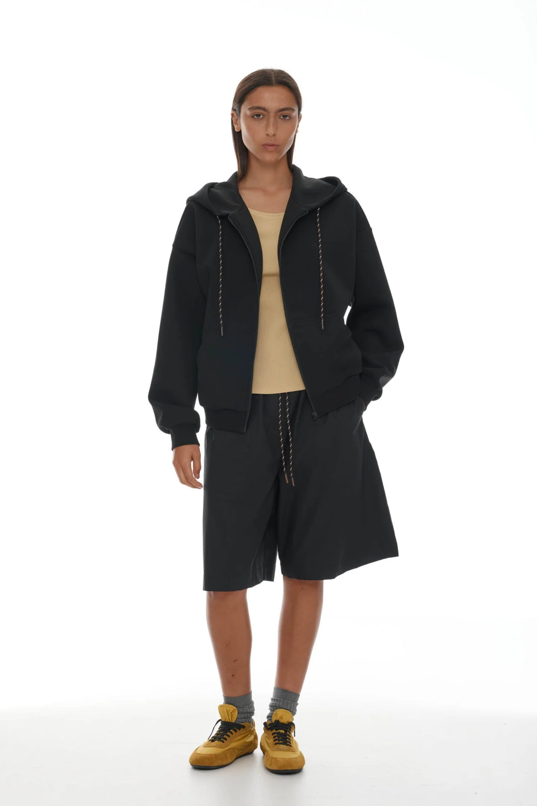 Linley Short | Black with Drawcord