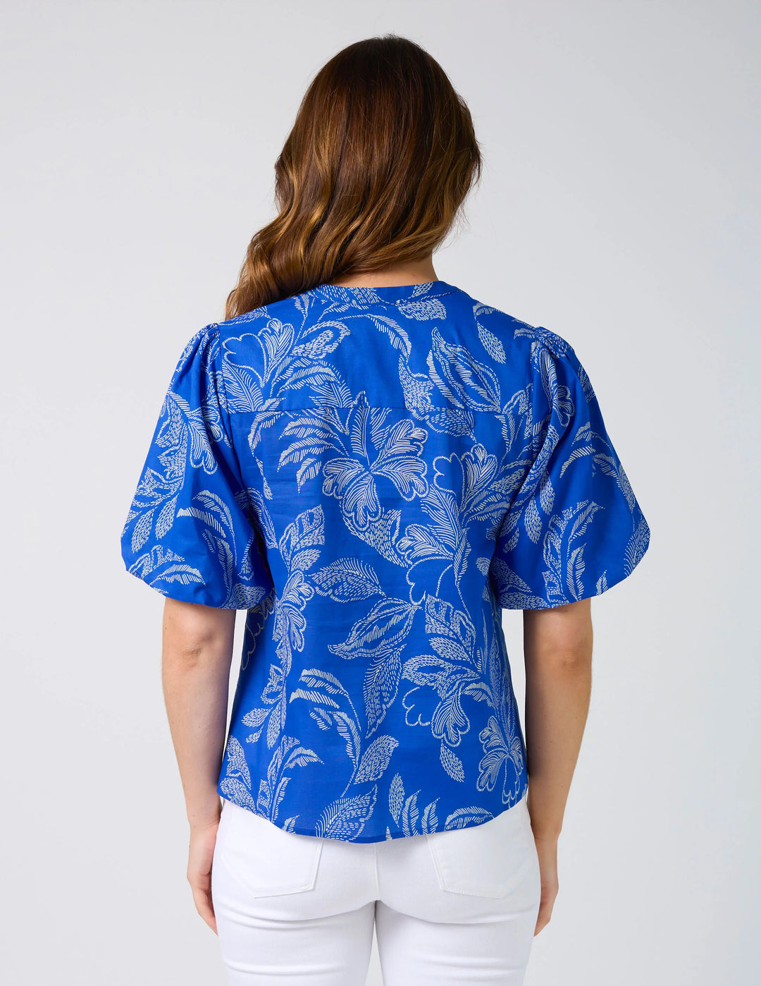 Tamara Blouse | Corfu Cobalt