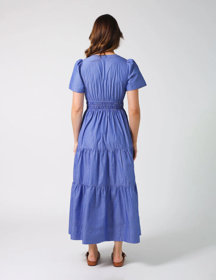 Vittoria Dress | Aegan Stripe