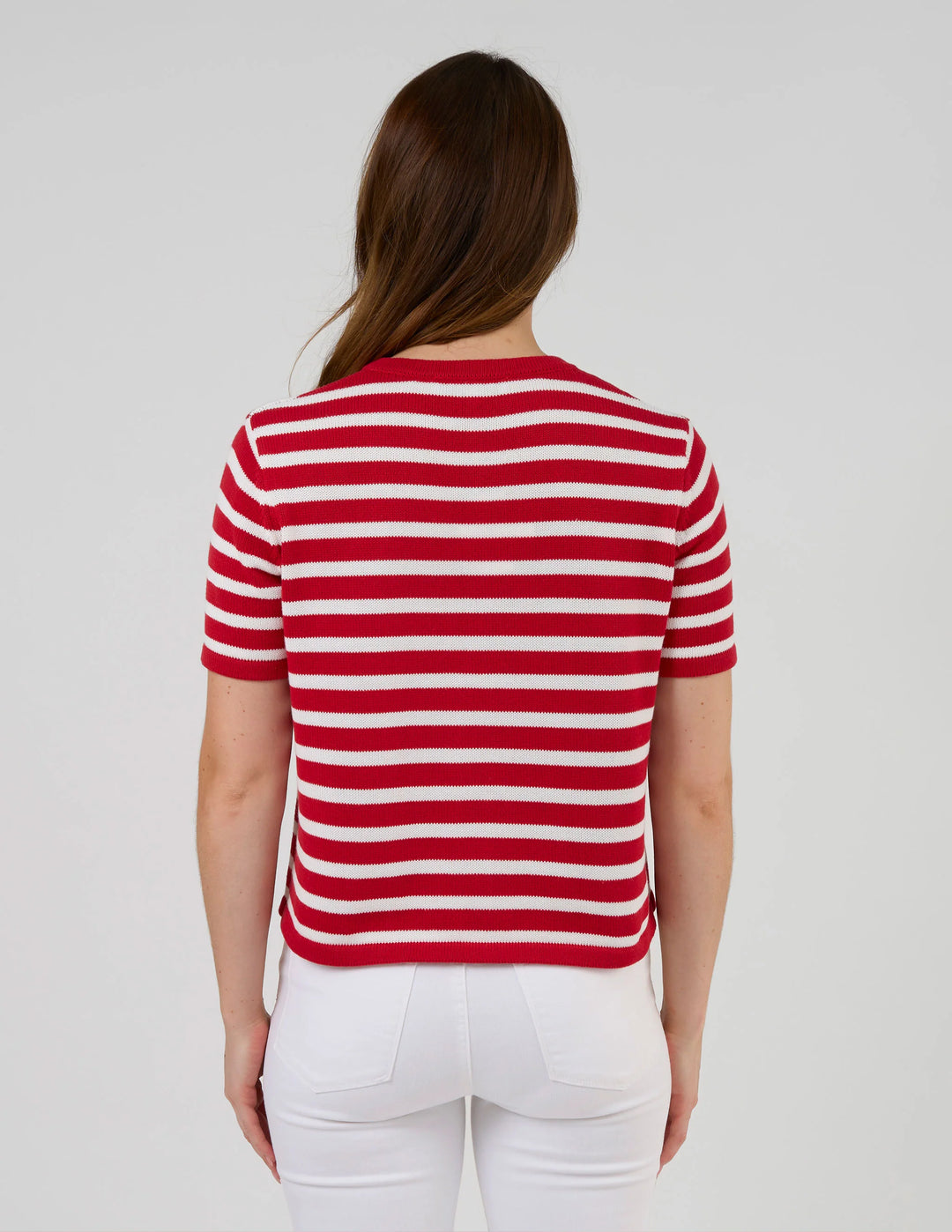 Rue Cardi | Red/White Stripe