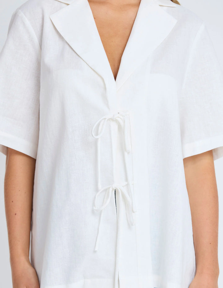 Solene Shirt | White