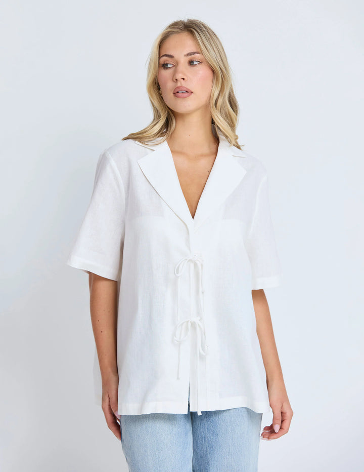 Solene Shirt | White