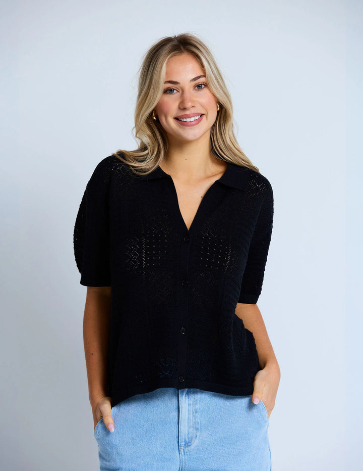 Polly Knit | Black