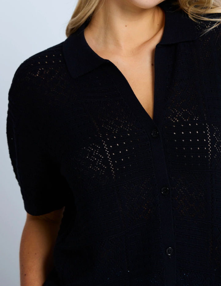 Polly Knit | Black