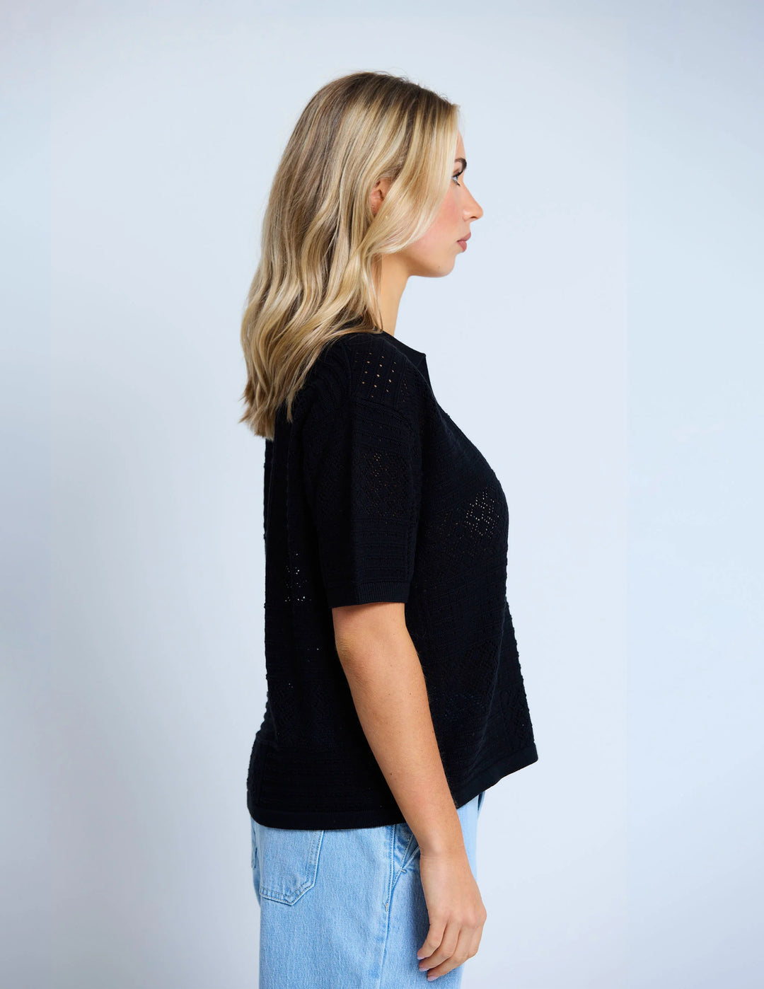 Polly Knit | Black