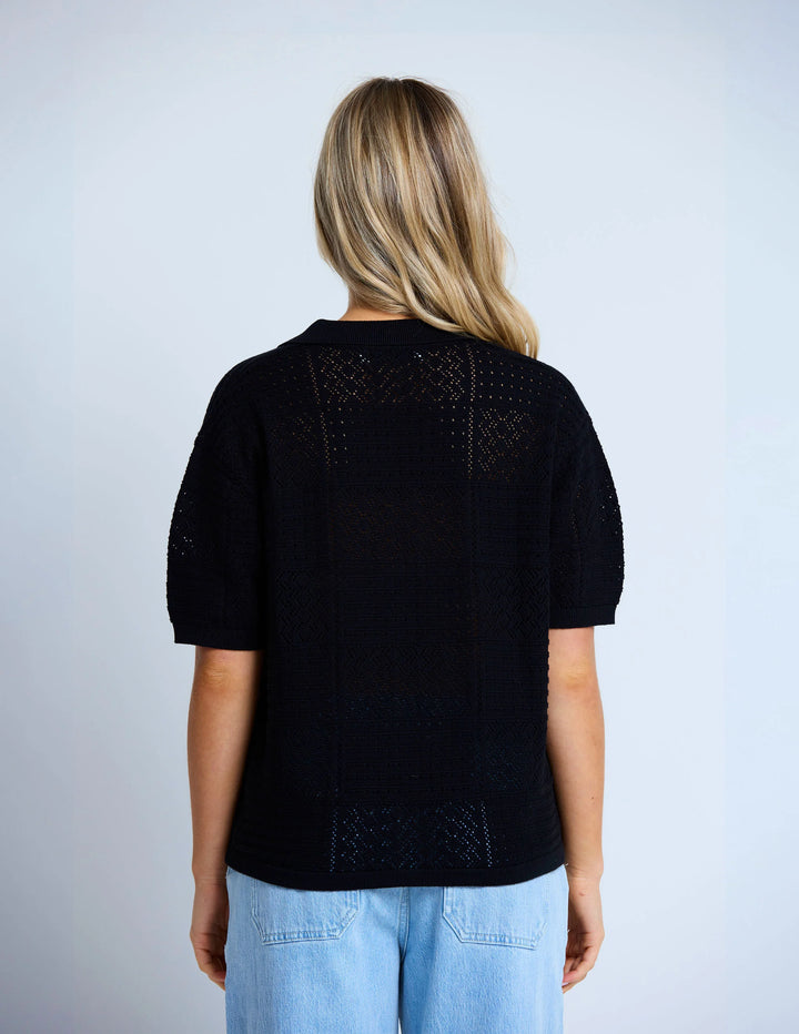 Polly Knit | Black