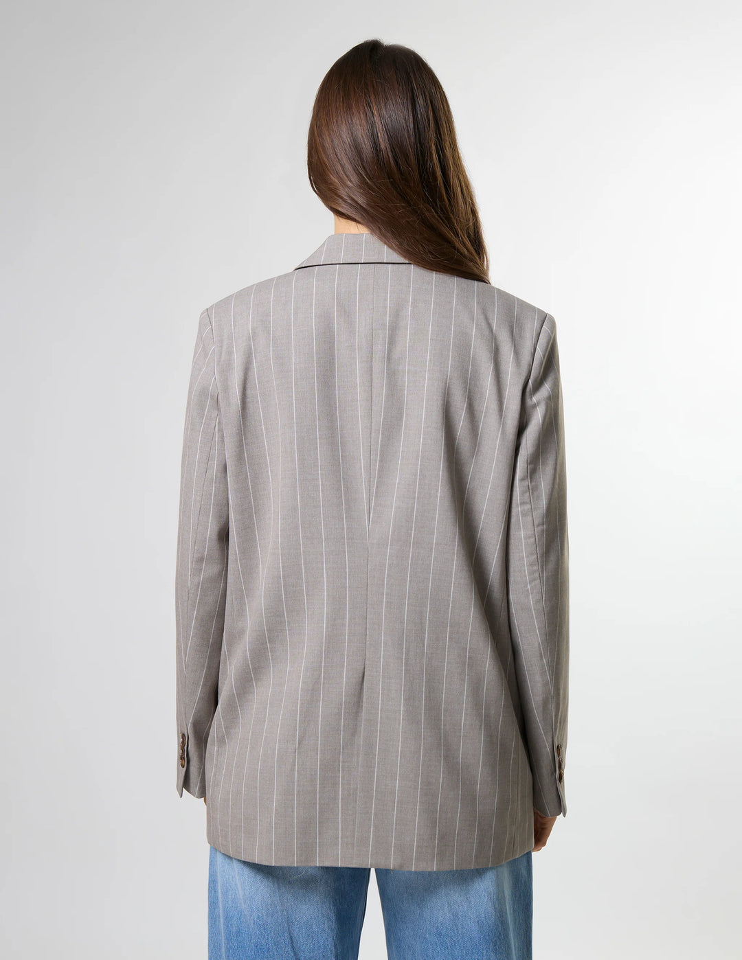 Hunter Blazer | Almond Stripe