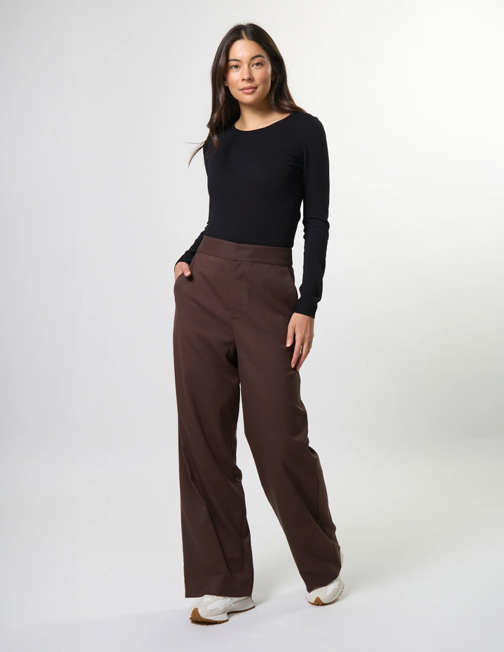 Palmero Pant | Brunette