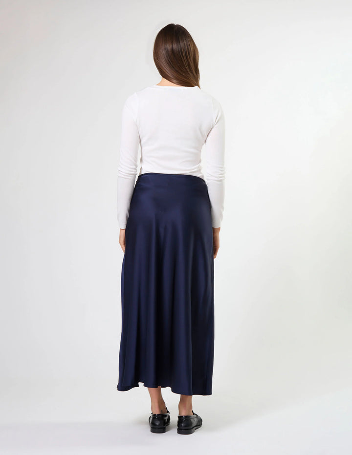 Callista Skirt  |  Midnight Navy