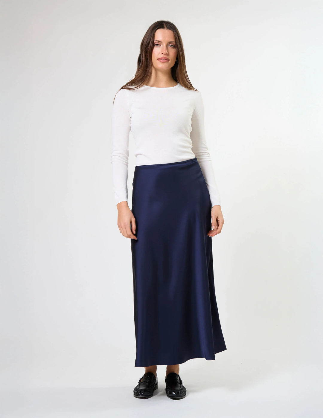 Callista Skirt  |  Midnight Navy
