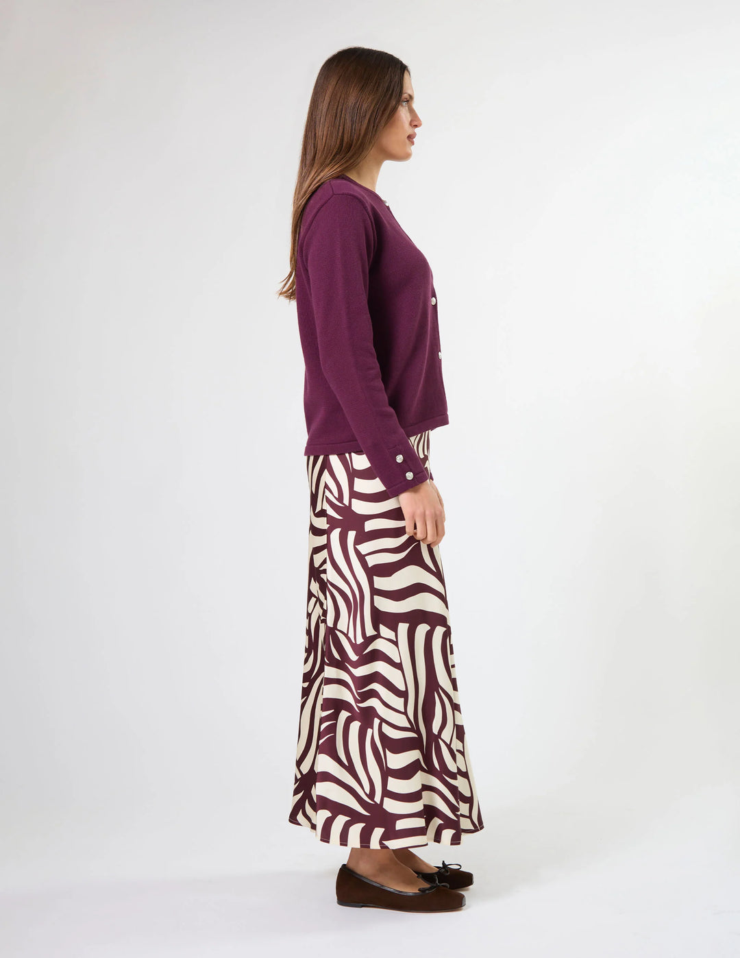 Callista Skirt | Syrah Swirl