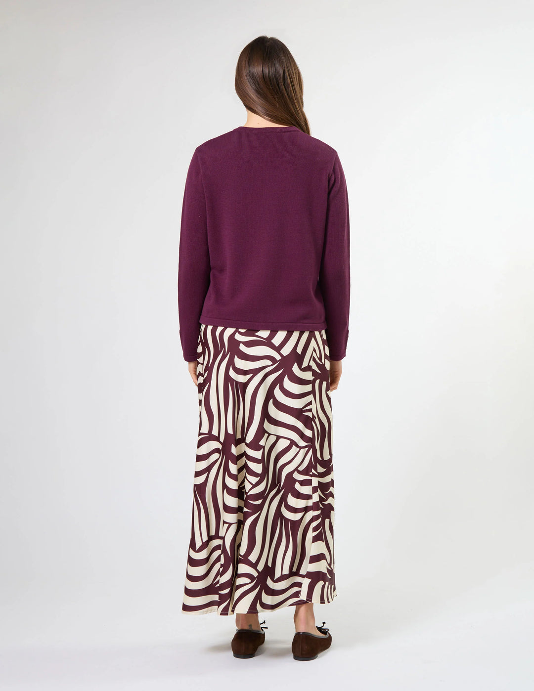Callista Skirt | Syrah Swirl