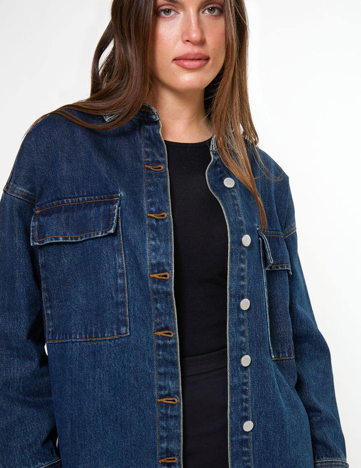 Marlow Shirt | Dark Wash