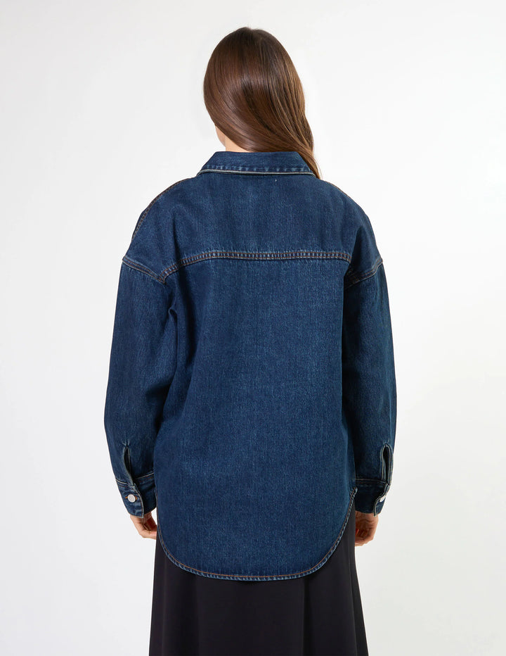 Marlow Shirt | Dark Wash
