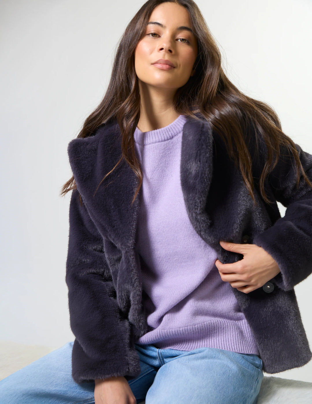 Adaline Jumper | Amethyst