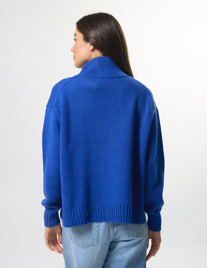Tessa Knit | Brilliant Blue