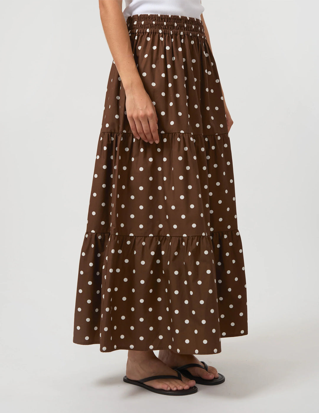 Marlia Skirt | Chocolate Spot