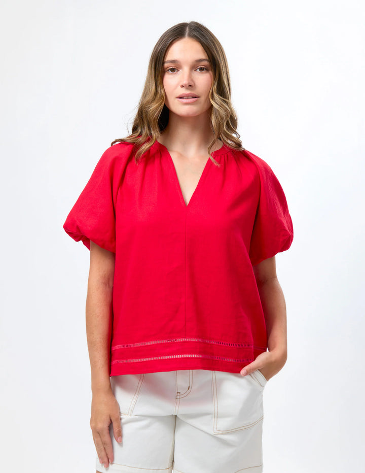 Bertie Blouse | Red