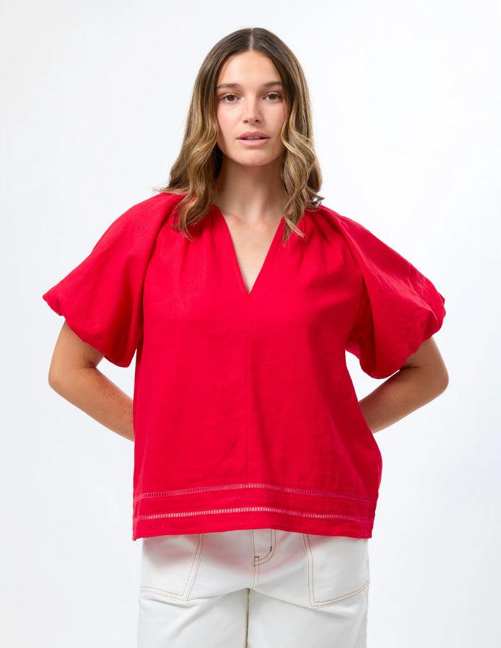 Bertie Blouse | Red