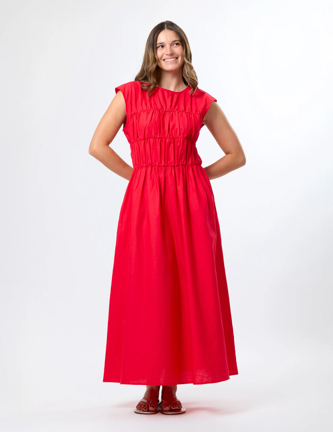 Natalie Dress | Scarlet
