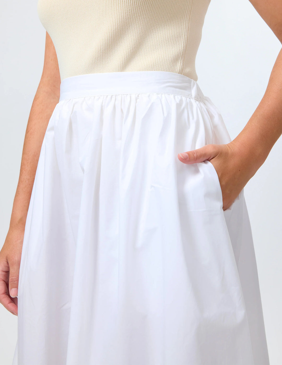 Primrose Skirt | White